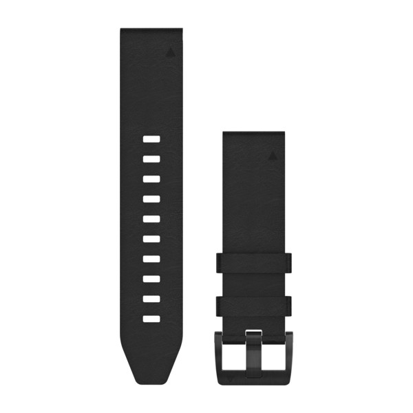 Bracelet QuickFit - 22mm - Cuir Noir pour  D2 Mach 1 